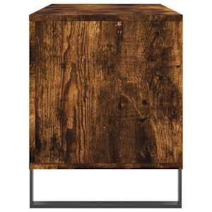 Skříňka na LP desky kouřový dub 100x38x48 cm kompozitní dřevo - obrázek 5