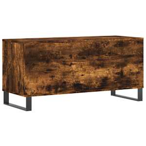 Skříňka na LP desky kouřový dub 100x38x48 cm kompozitní dřevo - obrázek 6