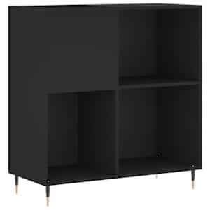 vidaXL plaadikapp, must, 84,5 x 38 x 89 cm, tehispuit