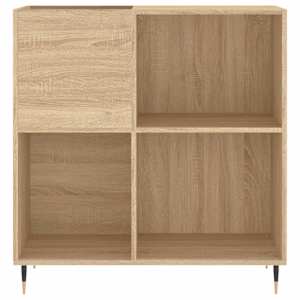 Skříňka na LP desky dub sonoma 84,5x38x89 cm kompozitní dřevo - obrázek 4