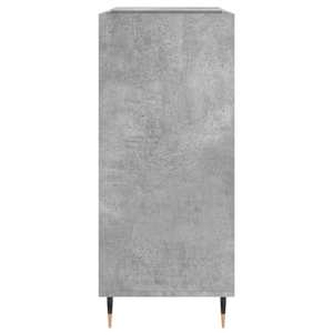 Skříňka na LP desky betonově šedá 84,5x38x89cm kompozitní dřevo - obrázek 5