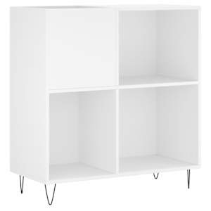 Skříňka na LP desky bílá 84,5 x 38 x 89 cm kompozitní dřevo - obrázek 2