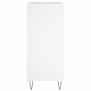 Skříňka na LP desky bílá 84,5 x 38 x 89 cm kompozitní dřevo - obrázek 5