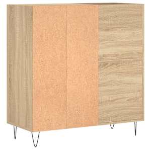 Skříňka na LP desky dub sonoma 84,5x38x89 cm kompozitní dřevo - obrázek 6