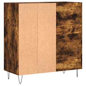 Skříňka na LP desky kouřový dub 84,5x38x89 cm kompozitní dřevo - obrázek 6