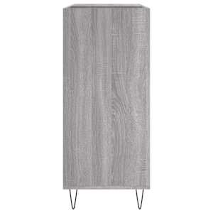 Skříňka na LP desky šedá sonoma 84,5x38x89 cm kompozitní dřevo - obrázek 5