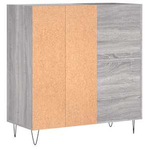 Skříňka na LP desky šedá sonoma 84,5x38x89 cm kompozitní dřevo - obrázek 6