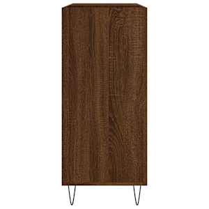 Skříňka na LP desky hnědý dub 84,5x38x89 cm kompozitní dřevo - obrázek 5