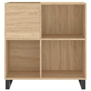 Skříňka na LP desky dub sonoma 84,5x38x89 cm kompozitní dřevo - obrázek 4