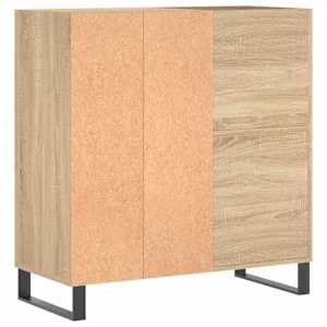 Skříňka na LP desky dub sonoma 84,5x38x89 cm kompozitní dřevo - obrázek 6