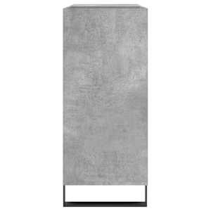 Skříňka na LP desky betonově šedá 84,5x38x89cm kompozitní dřevo - obrázek 5