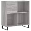 vidaXL plaadikapp, hall Sonoma tamm, 84,5 x 38 x 89 cm, tehispuit