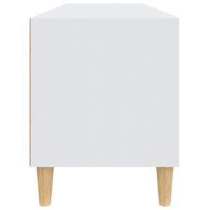 TV skříňka bílá 100 x 34,5 x 44,5 cm kompozitní dřevo - obrázek 7
