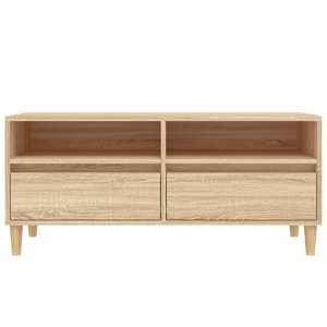 TV skříňka dub sonoma 100 x 34,5 x 44,5 cm kompozitní dřevo - obrázek 6
