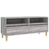 vidaXL telerikapp, hall Sonoma tamm, 100x34,5x44,5 cm, tehispuit