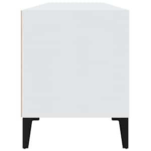 TV skříňka bílá 100 x 34,5 x 44,5 cm kompozitní dřevo - obrázek 7