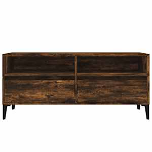 TV skříňka kouřový dub 100 x 34,5 x 44,5 cm kompozitní dřevo - obrázek 6