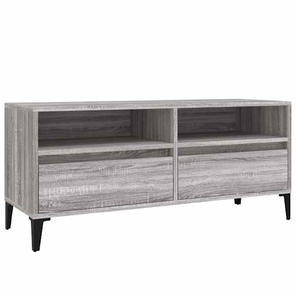 vidaXL telerikapp, hall Sonoma tamm, 100x34,5x44,5 cm, tehispuit