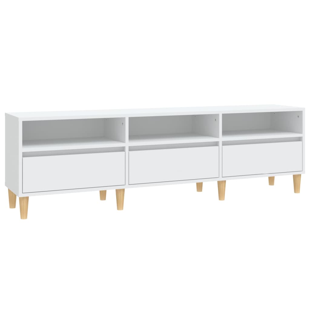 Thumbnail - vidaXL TV-Schrank Weiß 150x30x44,5 cm Holzwerkstoff
