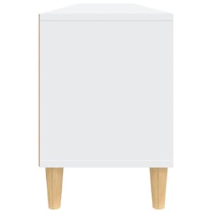 TV skříňka bílá 150 x 30 x 44,5 cm kompozitní dřevo - obrázek 8