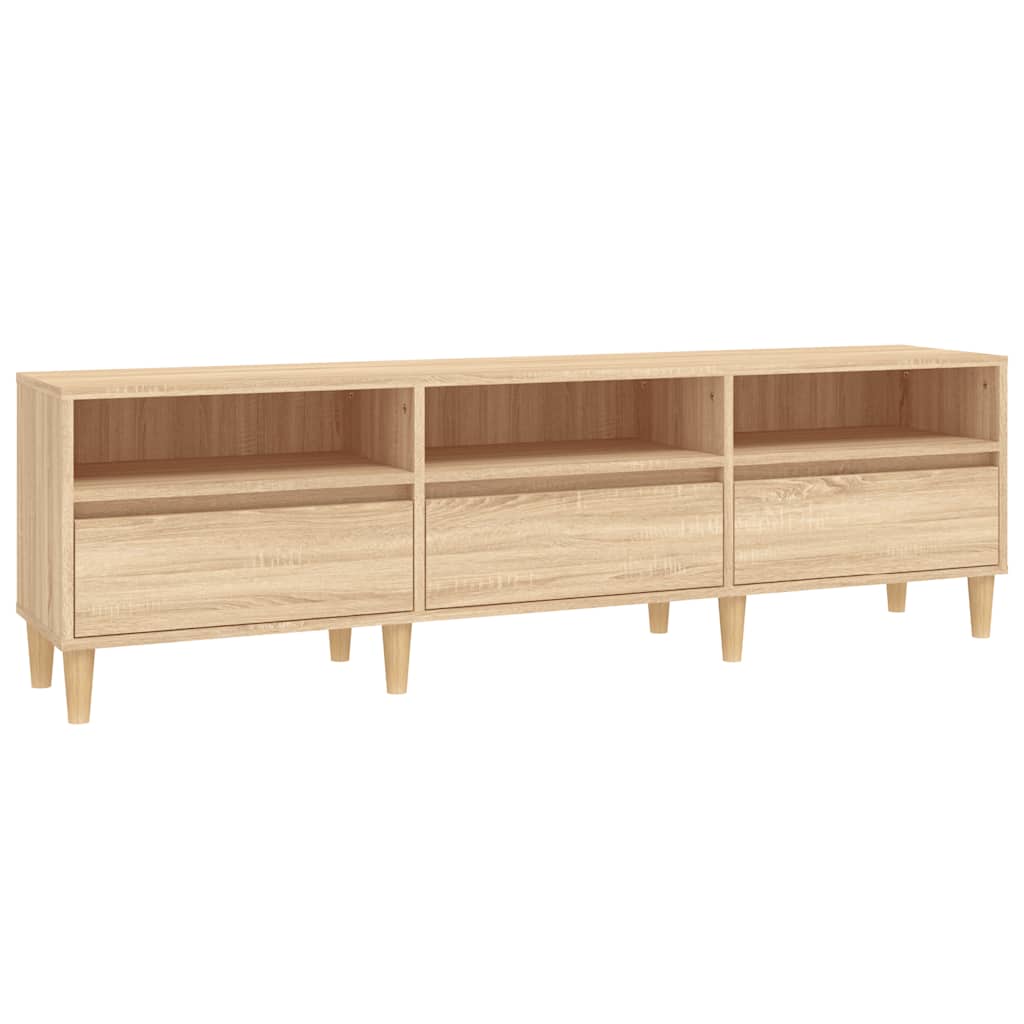 vidaXL TV skříňka dub sonoma 150 x 30 x 44,5 cm kompozitní dřevo