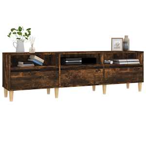 TV skříňka kouřový dub 150 x 30 x 44,5 cm kompozitní dřevo - obrázek 4