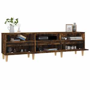 TV skříňka kouřový dub 150 x 30 x 44,5 cm kompozitní dřevo - obrázek 5