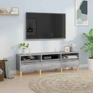 TV skříňka šedá sonoma 150 x 30 x 44,5 cm kompozitní dřevo - obrázek 1