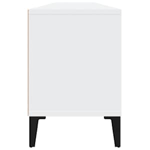 TV skříňka bílá 150 x 30 x 44,5 cm kompozitní dřevo - obrázek 8