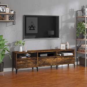 TV skříňka kouřový dub 150 x 30 x 44,5 cm kompozitní dřevo - obrázek 1