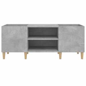Skříňka na LP desky betonově šedá 121x38x48 cm kompozitní dřevo - obrázek 5