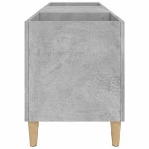 Skříňka na LP desky betonově šedá 121x38x48 cm kompozitní dřevo - obrázek 6