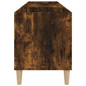 Skříňka na LP desky kouřový dub 121x38x48 cm kompozitní dřevo - obrázek 6