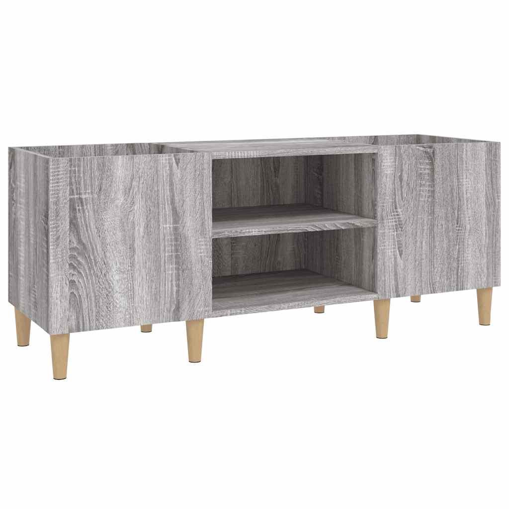 Thumbnail - vidaXL Plattenschrank Grau Sonoma 121x38x48 cm Holzwerkstoff