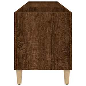 Skříňka na LP desky hnědý dub 121x38x48 cm kompozitní dřevo - obrázek 6