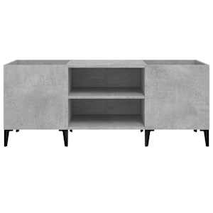 Skříňka na LP desky betonově šedá 121x38x48 cm kompozitní dřevo - obrázek 5