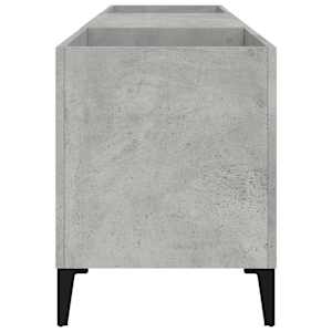 Skříňka na LP desky betonově šedá 121x38x48 cm kompozitní dřevo - obrázek 6