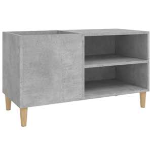 Skříňka na LP desky betonově šedá 84,5x38x48cm kompozitní dřevo - obrázek 2