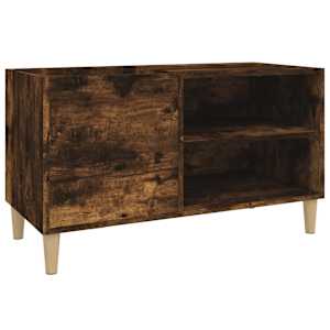 Skříňka na LP desky kouřový dub 84,5x38x48 cm kompozitní dřevo - obrázek 2