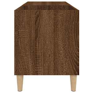 Skříňka na LP desky hnědý dub 84,5x38x48 cm kompozitní dřevo - obrázek 6