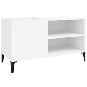 Skříňka na LP desky bílá 84,5 x 38 x 48 cm kompozitní dřevo - obrázek 2