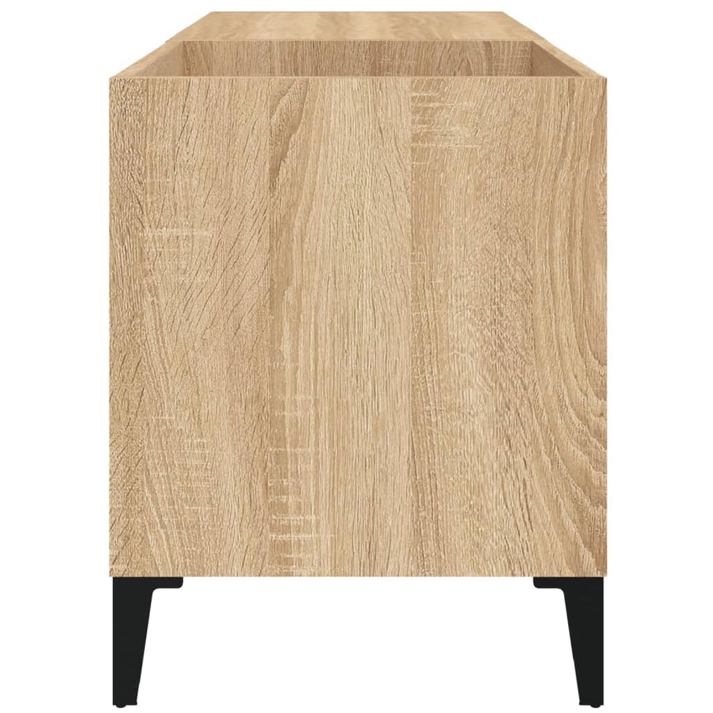 Dulap pentru discuri stejar sonoma 84,5x38x48 cm lemn prelucrat