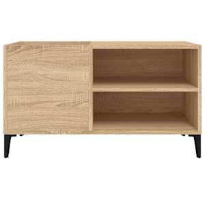 Skříňka na LP desky dub sonoma 84,5x38x48 cm kompozitní dřevo - obrázek 5