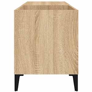 Skříňka na LP desky dub sonoma 84,5x38x48 cm kompozitní dřevo - obrázek 6