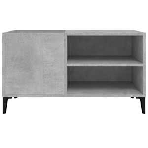 Skříňka na LP desky betonově šedá 84,5x38x48cm kompozitní dřevo - obrázek 5