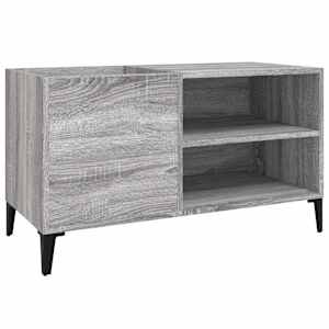 Skříňka na LP desky šedá sonoma 84,5x38x48 cm kompozitní dřevo - obrázek 2