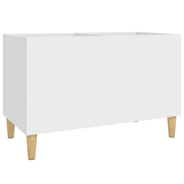 vidaXL plaadikapp, valge, 74,5 x 38 x 48 cm, tehispuit