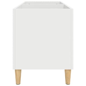 Skříňka na LP desky bílá 74,5 x 38 x 48 cm kompozitní dřevo - obrázek 6