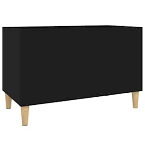 vidaXL plaadikapp, must, 74,5 x 38 x 48 cm, tehispuit
