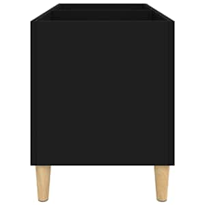 Skříňka na LP desky černá 74,5 x 38 x 48 cm kompozitní dřevo - obrázek 6